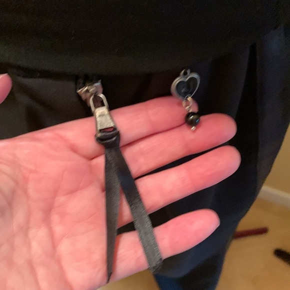 Rinascimento Jeans Black Asymmetrical Trouser NWOT - Picture 10 of 13